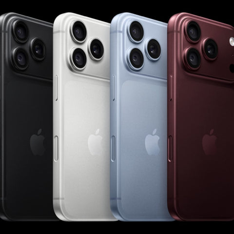 iPhone 18 Pro Max colores: negro, plata, glaciar y burdeos